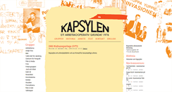 Desktop Screenshot of kapsylen.se